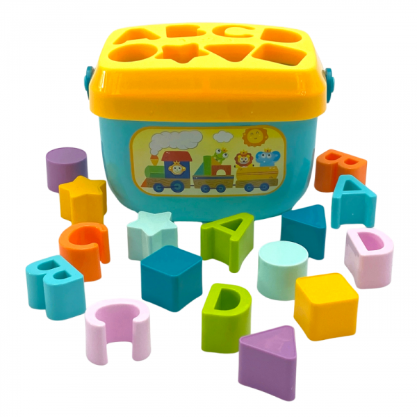 WOOPIE BABY 2-in-1 rūšiavimo dėklas + abėcėlės ir formų mokymasis WOOPIE BABY 2-in-1 rūšiavimo dėklas + abėcėlės ir formų mokymasis