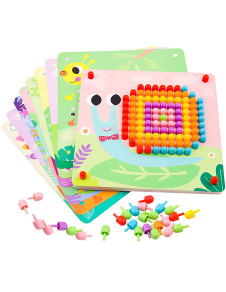 Головоломка TOOKY TOY с булавками и колышками для лазания.