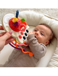 WOOPIE BABY Sensorinis žaislas Montessori kramtukas, daugiafunkcinis 0+ 2
