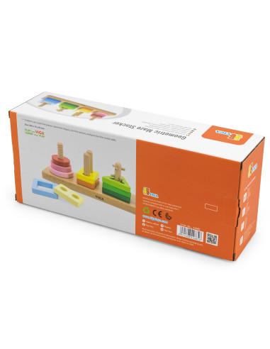 VIGA Wooden Geometric Sorter Maze