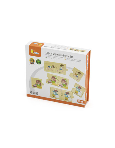 VIGA Medinės dėlionės vaikams