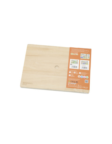 VIGA Medinė dėlionė "Atspėk šešėlį" - Ūkio dėlionė 17 dalių