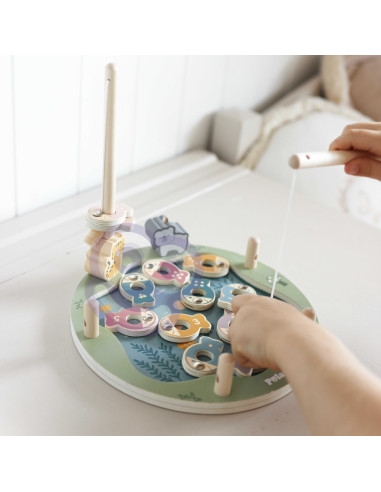 VIGA PolarB Wooden Fishing Game