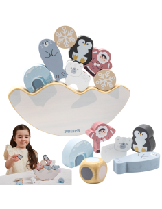 VIGA PolarB Арктические животные: игра-головоломка на балансировку