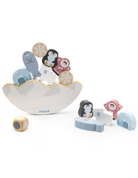 VIGA PolarB Arctic Animals Balancing Puzzle Game