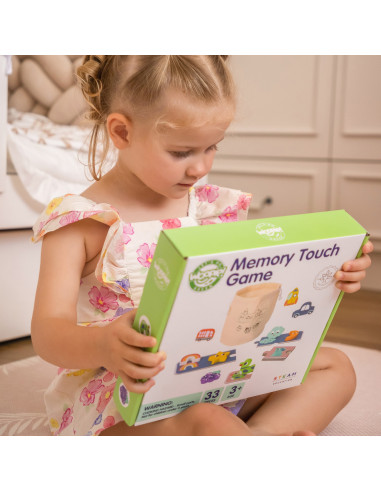 WOOPIE GREEN Sensory Memory Shapes Puzzle FSC
