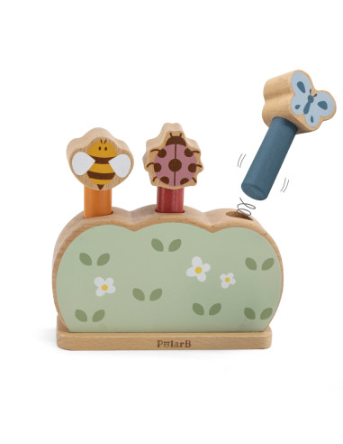 VIGA PolarB Wooden Jumping Animals Jumping Garden