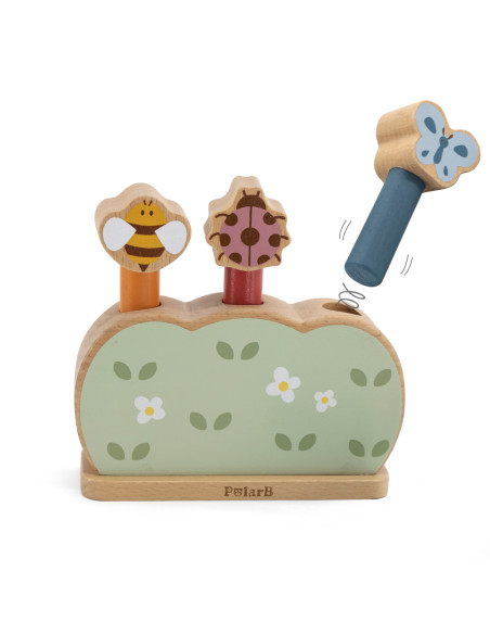 VIGA PolarB Wooden Jumping Animals Jumping Garden
