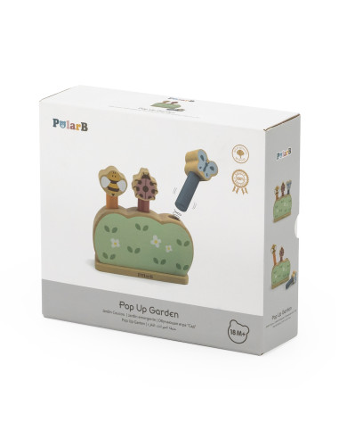 VIGA PolarB Wooden Jumping Animals Jumping Garden