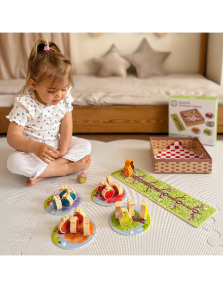 WOOPIE GREEN Šeimos stalo žaidimas "Voverė sode" FSC