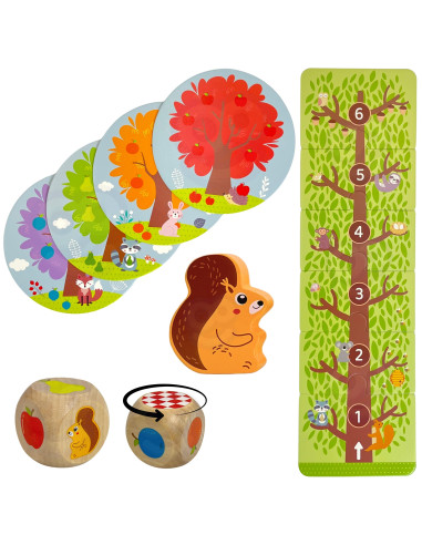 WOOPIE GREEN Šeimos stalo žaidimas "Voverė sode" FSC