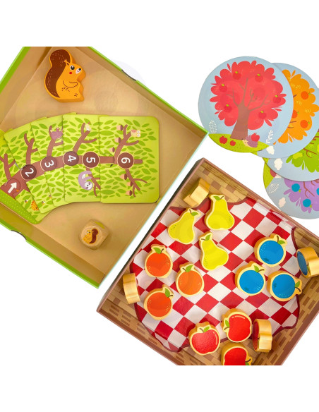 WOOPIE GREEN Šeimos stalo žaidimas "Voverė sode" FSC