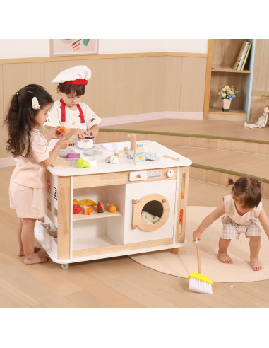 VIGA "3-in-1" namų centras su priedais - mokymasis ir pramogos vaikams