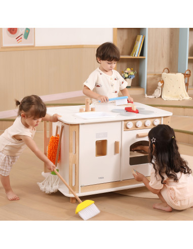 VIGA "3-in-1" namų centras su priedais - mokymasis ir pramogos vaikams