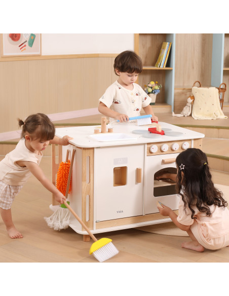 VIGA "3-in-1" namų centras su priedais - mokymasis ir pramogos vaikams