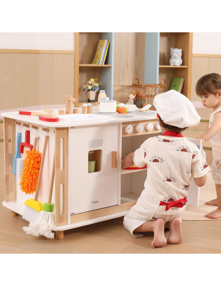 VIGA "3-in-1" namų centras su priedais - mokymasis ir pramogos vaikams