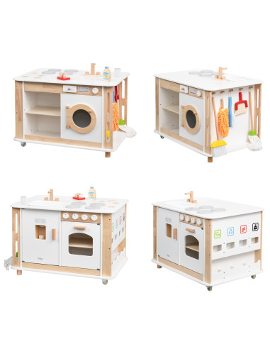 VIGA "3-in-1" namų centras su priedais - mokymasis ir pramogos vaikams