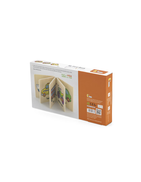 VIGA Mano pirmoji medinė knyga 1 vnt.