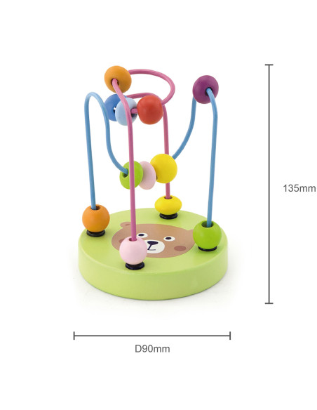 VIGA Wooden Handy Labyrinth Intertwining Motor Loop 1 pc.