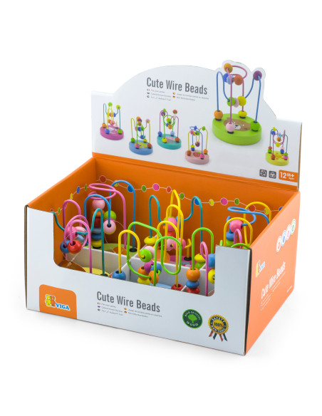 VIGA Wooden Handy Labyrinth Intertwining Motor Loop 1 pc.