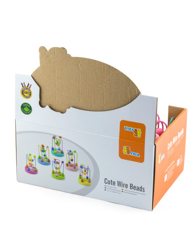 VIGA Wooden Handy Labyrinth Intertwining Motor Loop 1 pc.