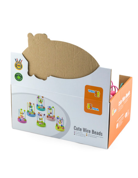 VIGA Wooden Handy Labyrinth Intertwining Motor Loop 1 pc.