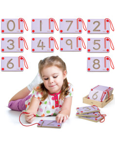 VIGA Magnetic Boards Learning to Write Numbers FSC Montessori Certificate
