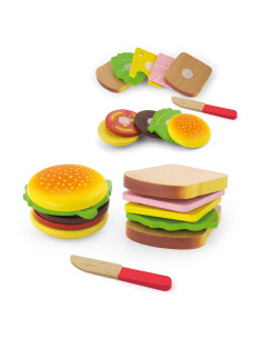 Viga Hamburger and Sandwich Chopping Set