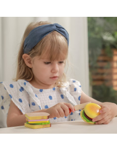 Viga Hamburger and Sandwich Chopping Set 2