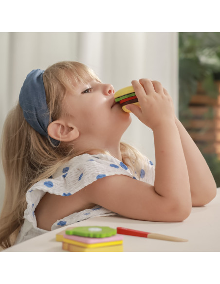 Viga Hamburger and Sandwich Chopping Set