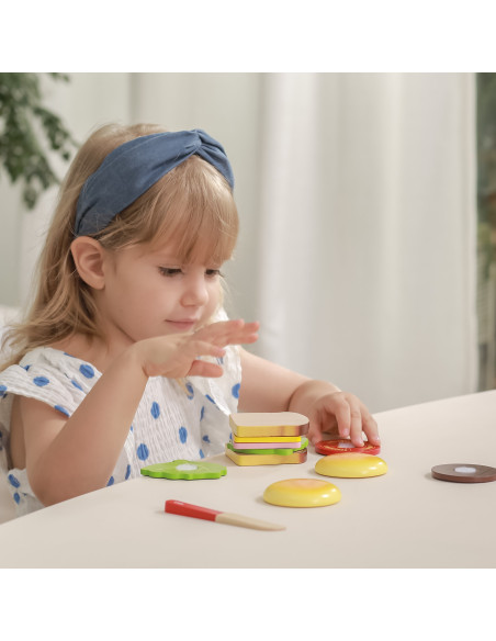 Viga Hamburger and Sandwich Chopping Set