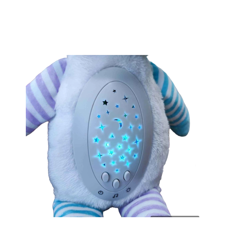 WOOPIE BABY Interaktyvi minkšta pliušinė avytė su projektoriumi