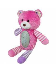 WOOPIE BABY Rožinis meškiukas - mielas vaikučio miegotukas 10 lopšinių melodijų 2