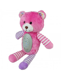 WOOPIE BABY Snuggle Projector Sleeper 2-в-1 Розовый плюшевый мишка - 10 колыбельных песен 2