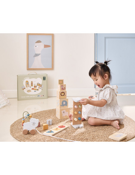 VIGA edukacinių žaislų dėžės rinkinys nuo 12 iki 18 mėnesių