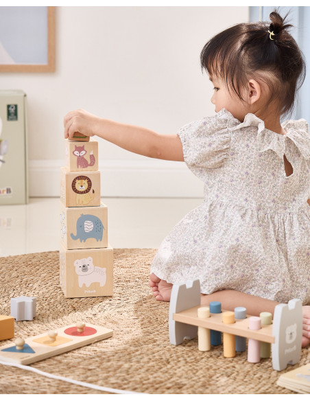 VIGA edukacinių žaislų dėžės rinkinys nuo 12 iki 18 mėnesių