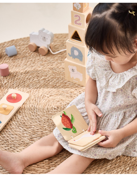 VIGA edukacinių žaislų dėžės rinkinys nuo 12 iki 18 mėnesių