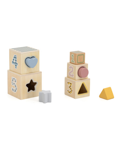 VIGA edukacinių žaislų dėžės rinkinys nuo 12 iki 18 mėnesių