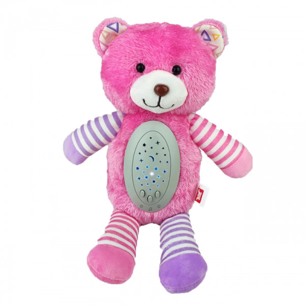 WOOPIE BABY Snuggle Projector Sleeper 2-в-1 Розовый плюшевый мишка - 10 колыбельных песен WOOPIE BABY Snuggle Projector Sleeper 2-в-1 Розовый плюшевый мишка - 10 колыбельных песен