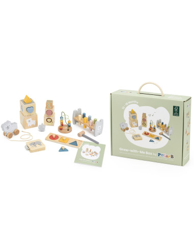 VIGA edukacinių žaislų dėžės rinkinys nuo 12 iki 18 mėnesių