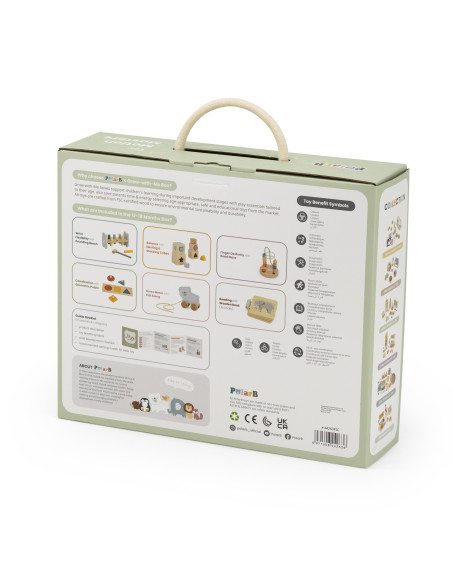 VIGA edukacinių žaislų dėžės rinkinys nuo 12 iki 18 mėnesių