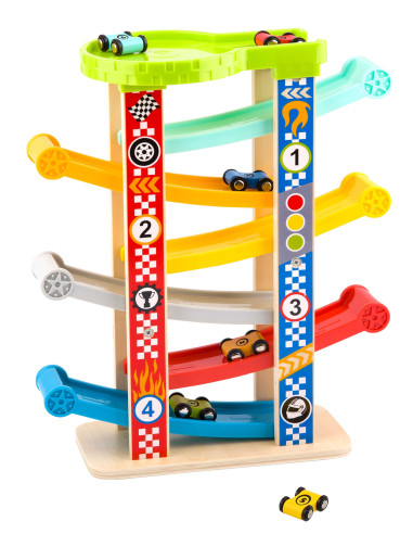 TOOKY TOY Colorful Slide Track For Cars