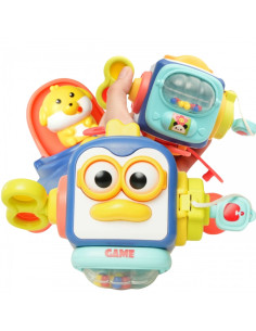 WOOPIE Pingvinas Montessori sensorinis kamuolys 6in1