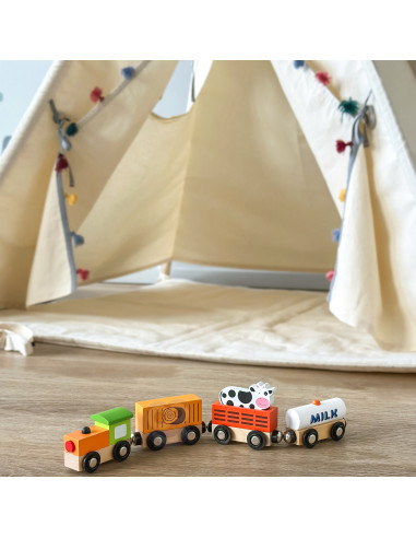 VIGA Set of accessories for the train - agricultural train