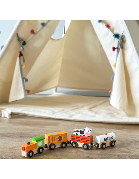 VIGA Set of accessories for the train - agricultural train