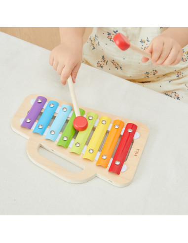 "VIGA Cymbals" medinis ksilofonas - atskleiskite savo mažylio muzikinį talentą!