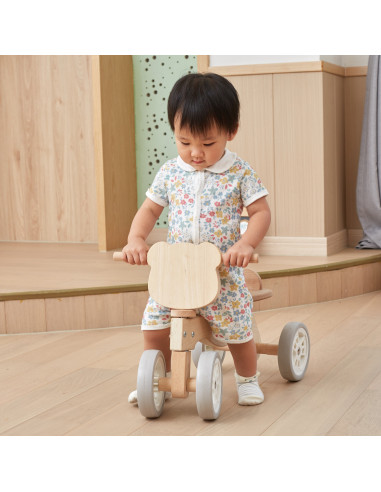 VIGA PolarB Medinis poliarinis meškinas su minkštais ratukais