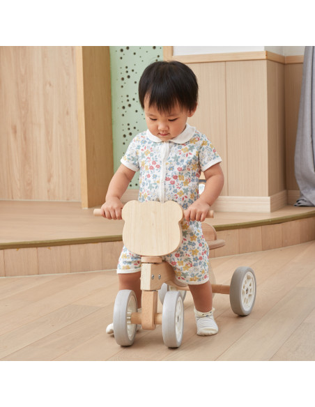 VIGA PolarB Medinis poliarinis meškinas su minkštais ratukais