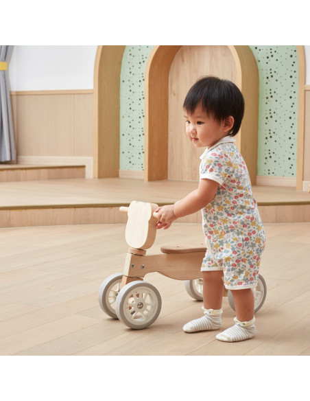 VIGA PolarB Medinis poliarinis meškinas su minkštais ratukais