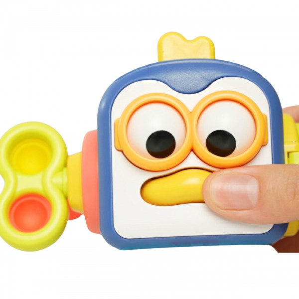 WOOPIE Pingvinas Montessori sensorinis kamuolys 6in1 WOOPIE Pingvinas Montessori sensorinis kamuolys 6in1